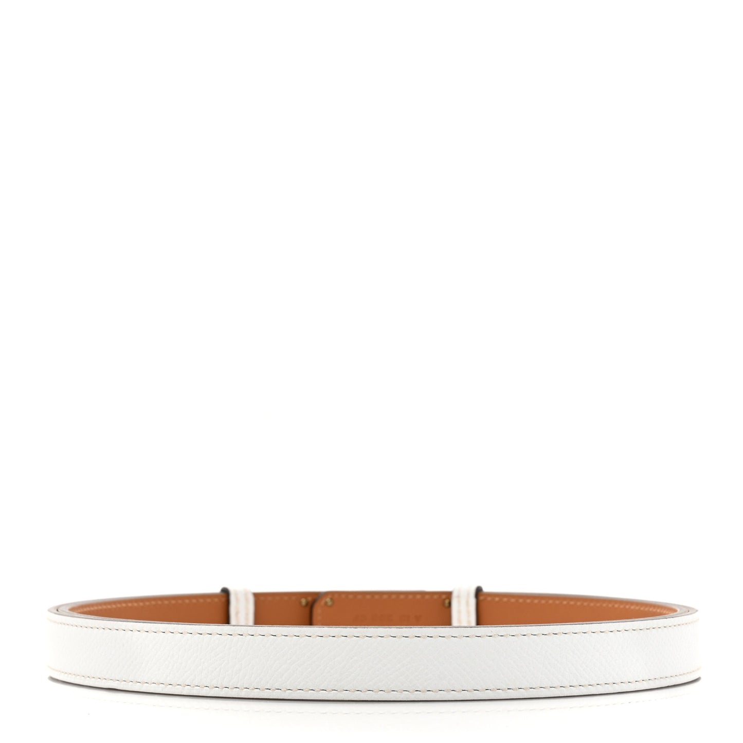 Epsom Kelly Belt White