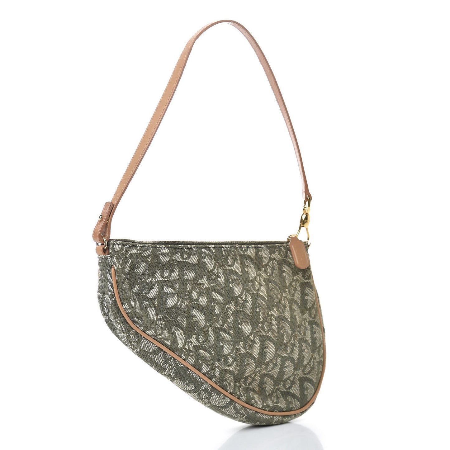 Monogram Mini Saddle Pochette Green