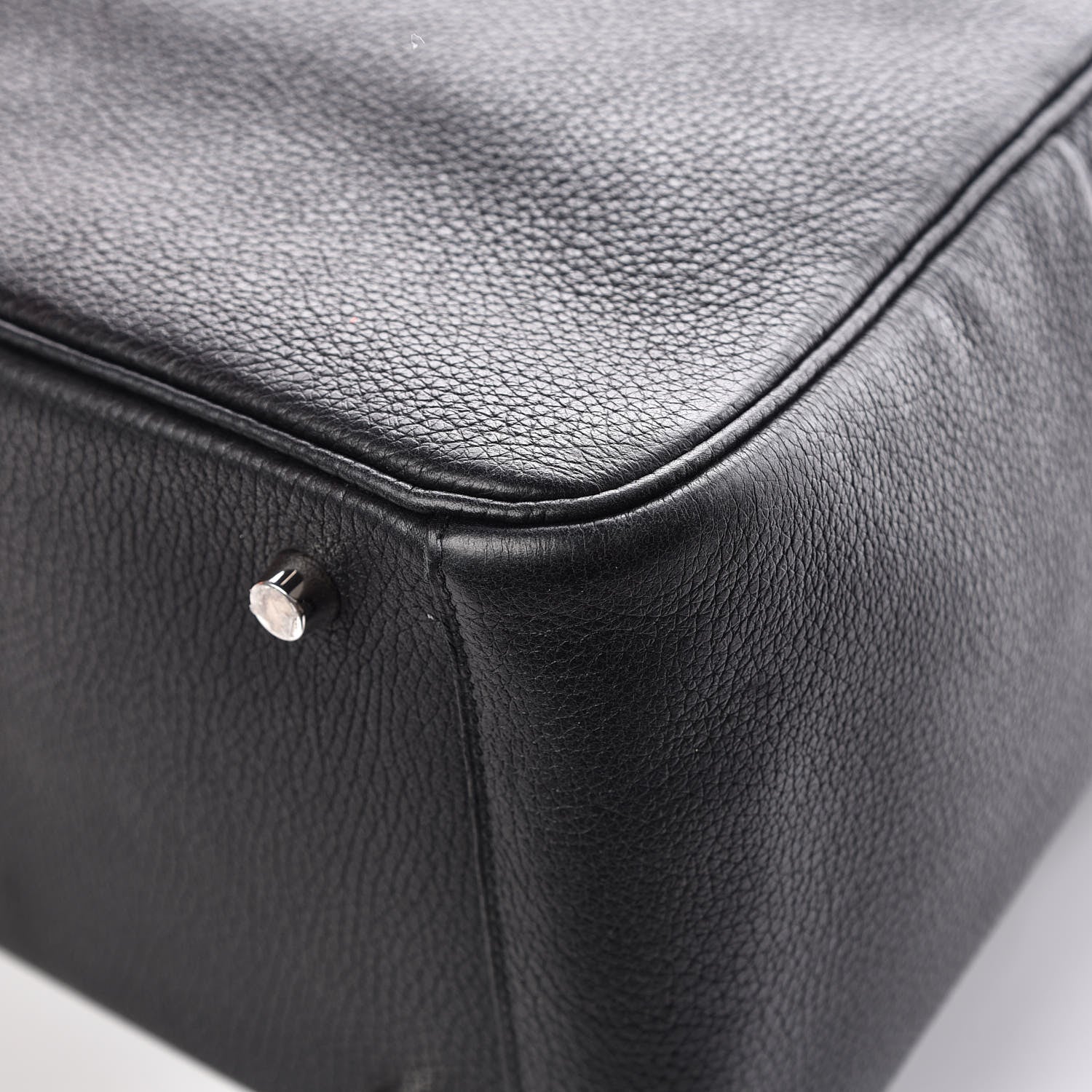 Hermes Taurillon Clemence Lindy 30 Black 13 of 15