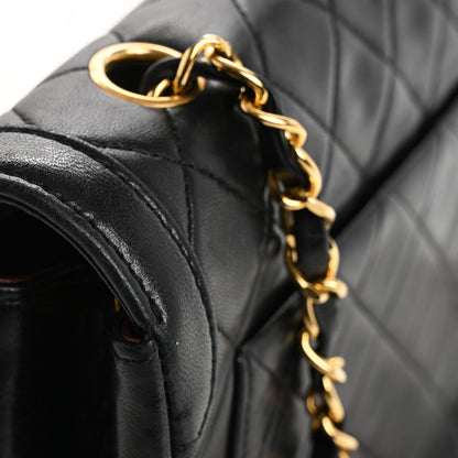 Chanel Lambskin Quilted Medium Single Flap Black 13 of 17