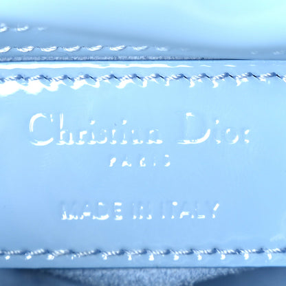 Christian Dior Patent Cannage Micro Lady Dior  Cornflower Blue 5 of 8