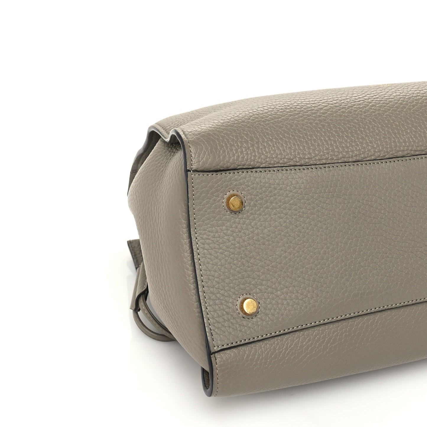 Heavy Grain Iris Tote Grey Dark Clay