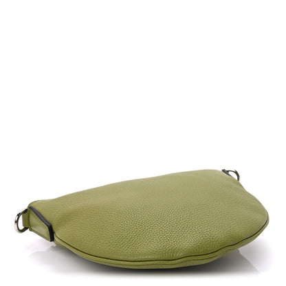 Gucci Pebbled Calfskin Mini B Shoudler Bag  Green 3 of 8