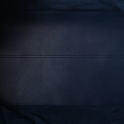Christian Dior Calfskin Macrocannage Large Toujours   Deep Ocean Blue 6 of 9