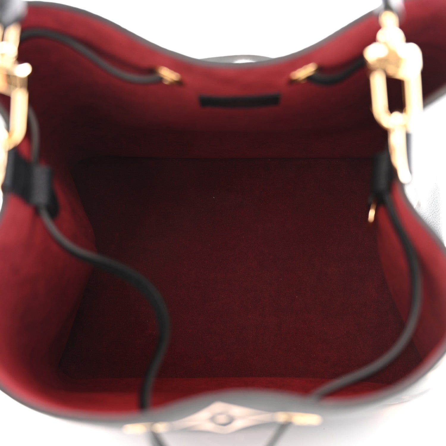 Louis Vuitton Empreinte Monogram Giant Neonoe MM Black Beige 6 of 13