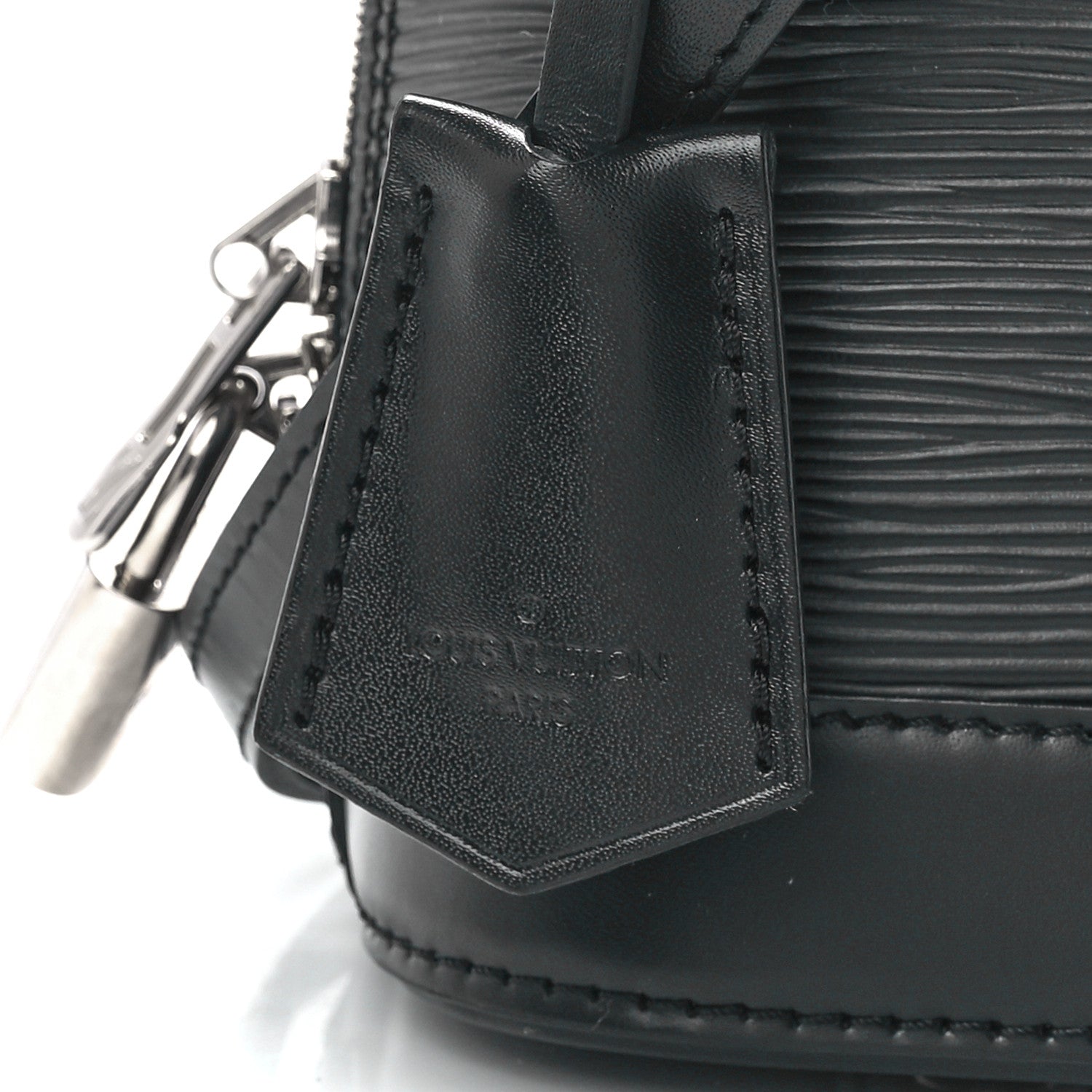 Louis Vuitton Epi Alma BB Black 7 of 13