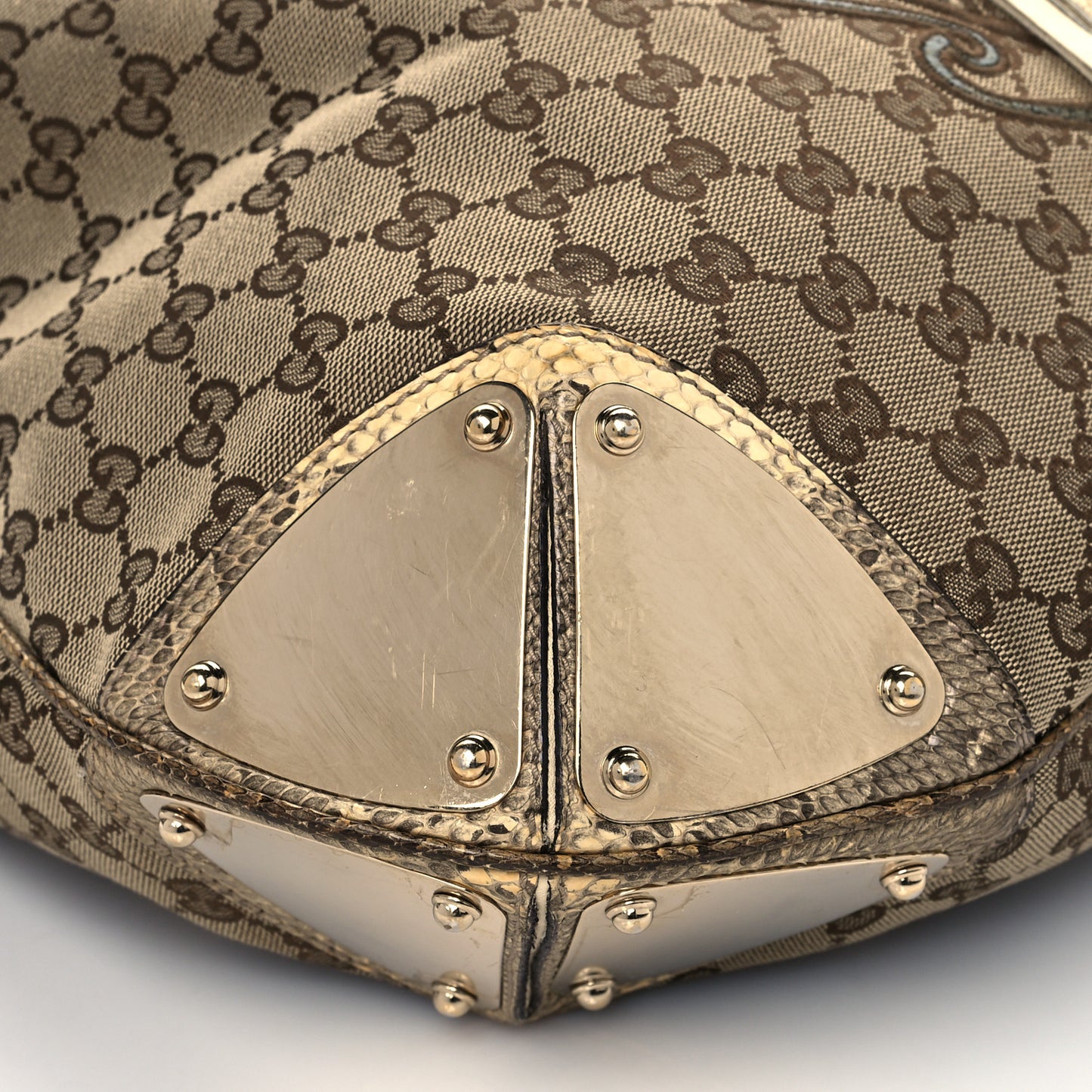 Monogram Large Indy Top Handle Hobo Off White