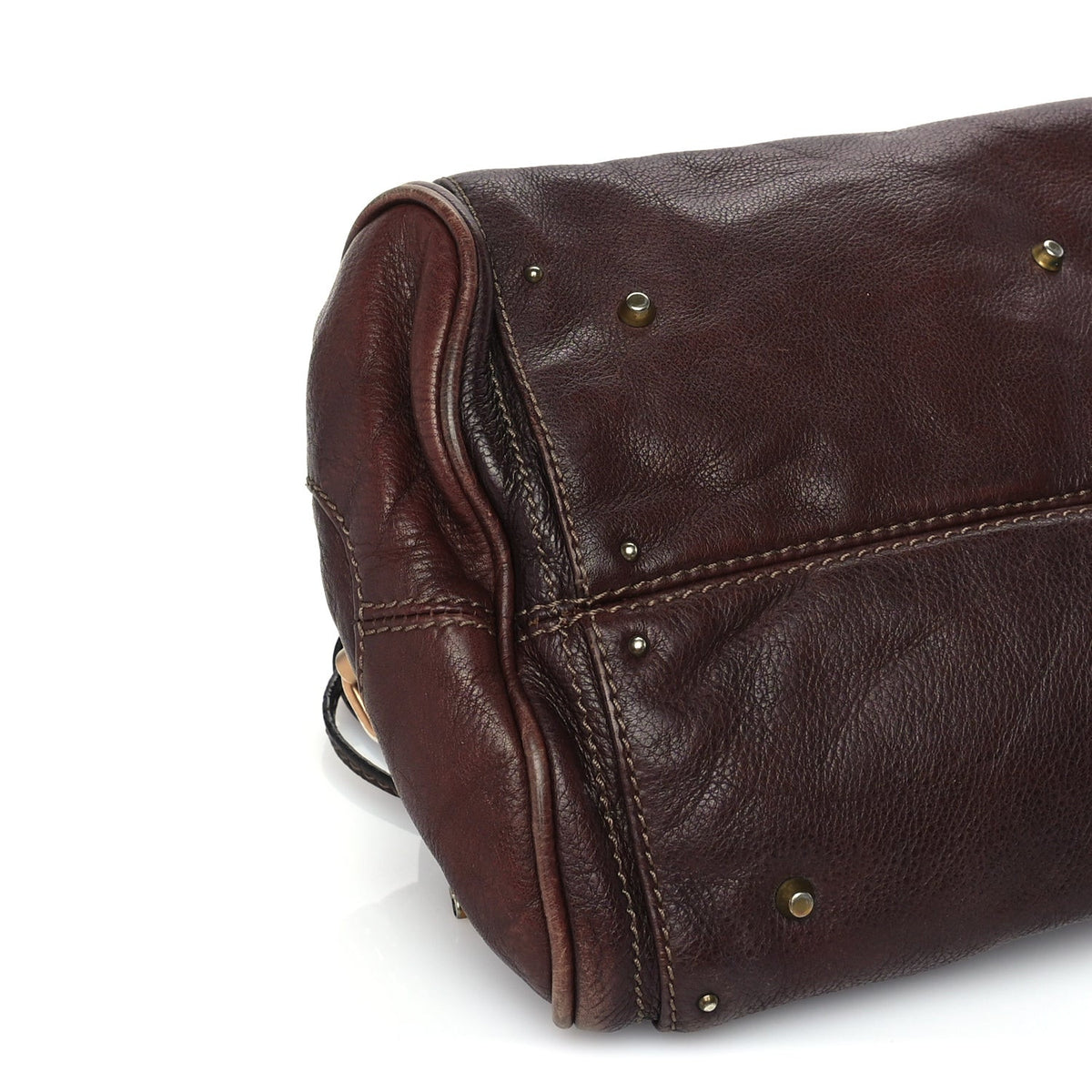 Chloe Calfskin Medium Paddington Satchel  Chocolate 7 of 8