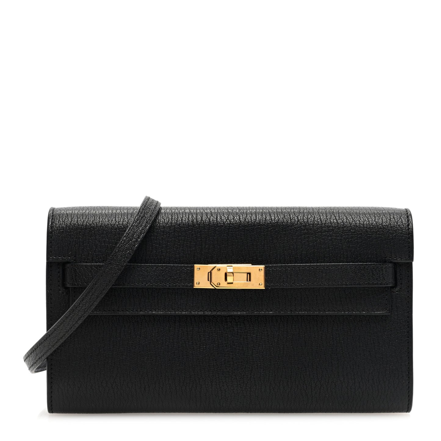 Chevre Mysore Kelly Wallet To Go Black