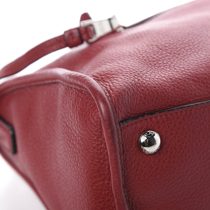 Prada Vitello Phenix Shopping Satchel Rosso 9 of 14