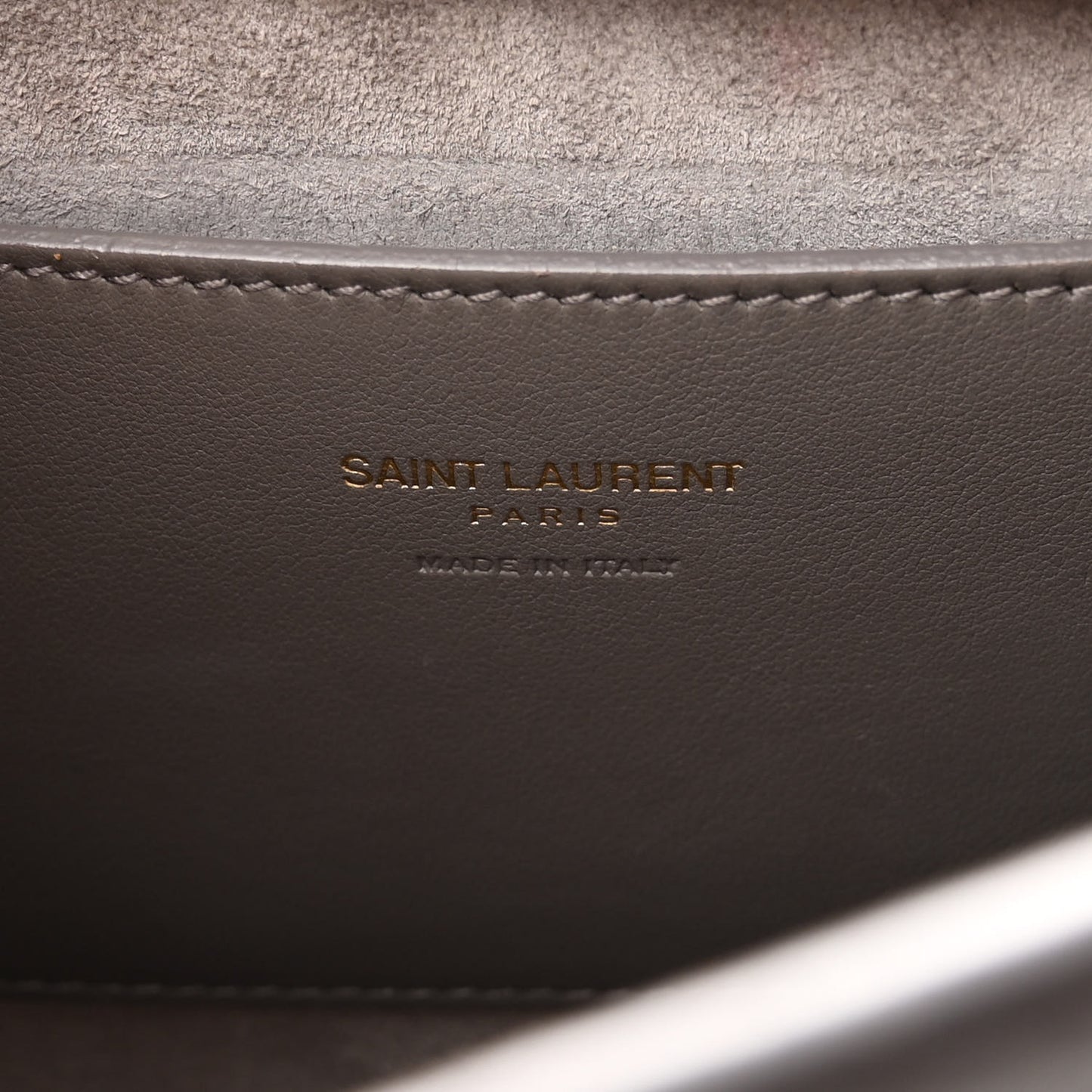 Calfskin Monogram Baby Cabas Fog