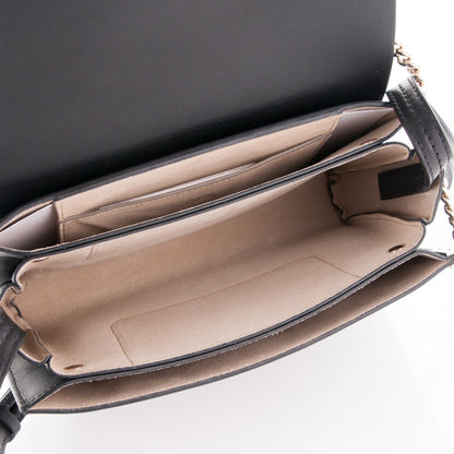 Chloe Suede Calfskin Small Faye Shoulder Bag Black 5 of 6