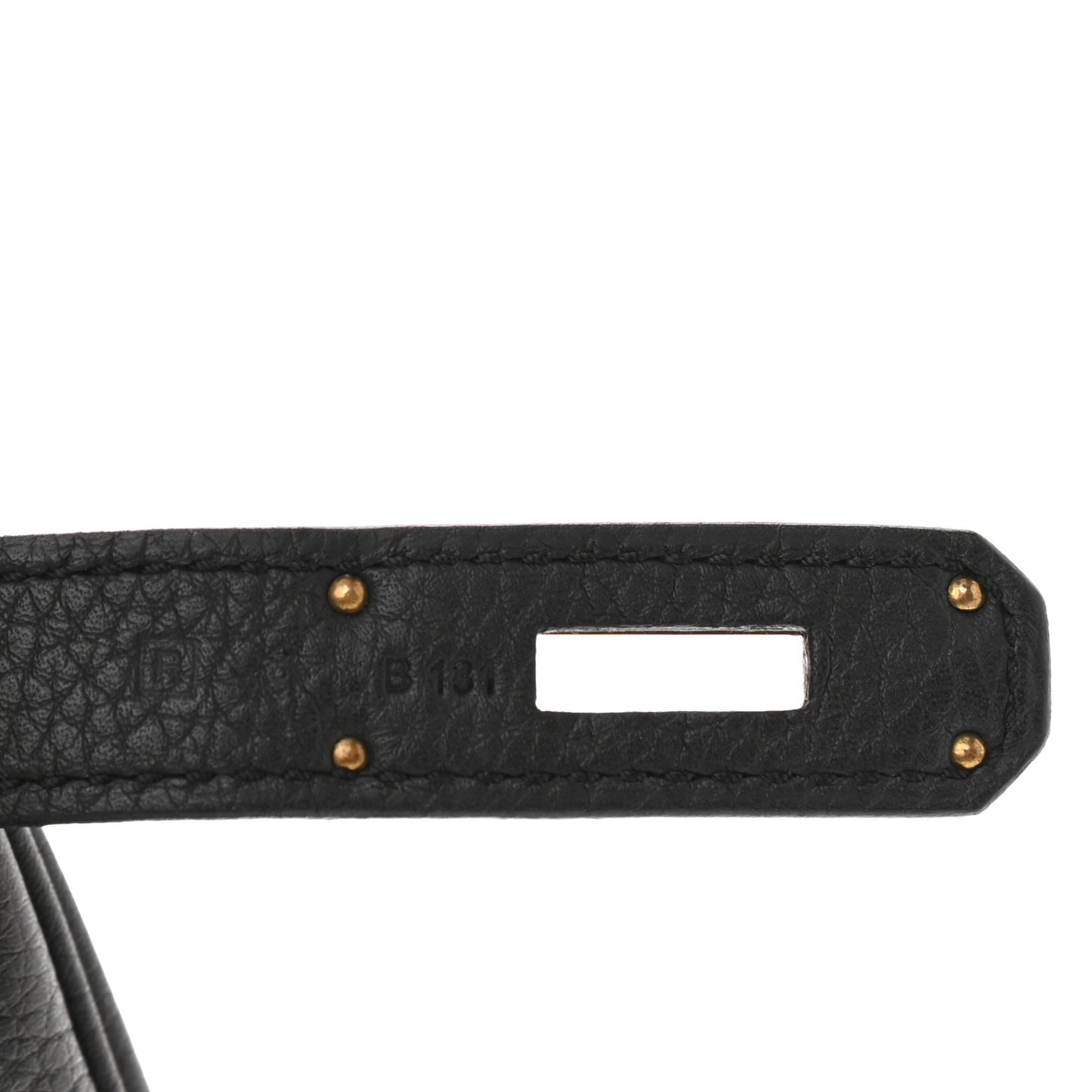 Togo Birkin 30 Black