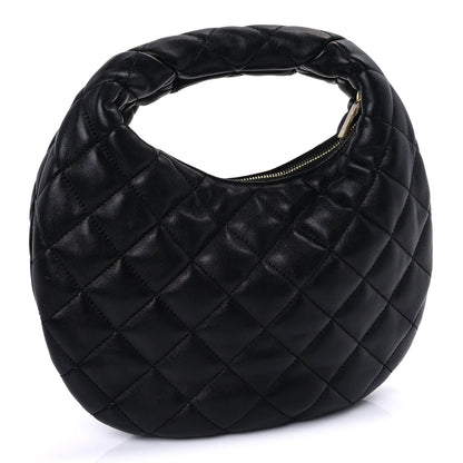 Saint Laurent Lambskin Quilted  Black 2 of 8