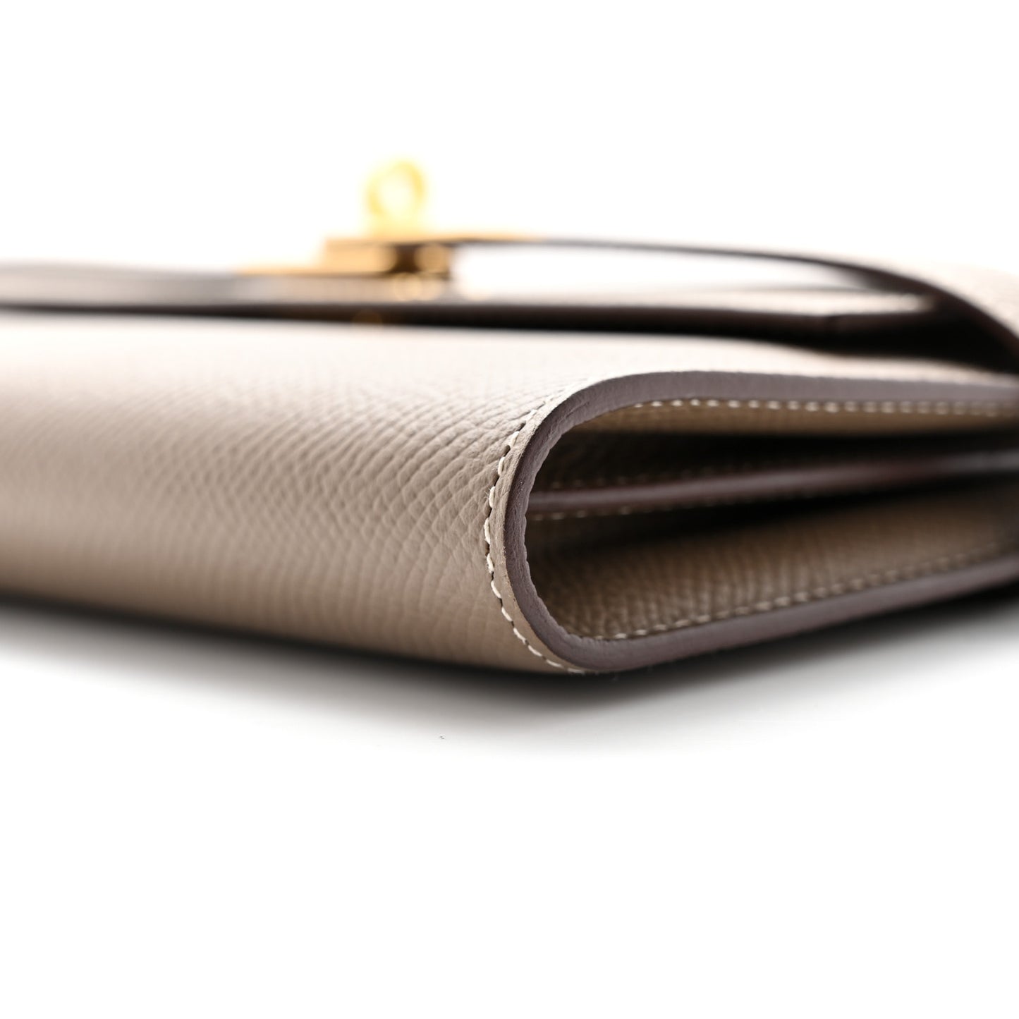 Epsom Kelly Longue Wallet Etoupe