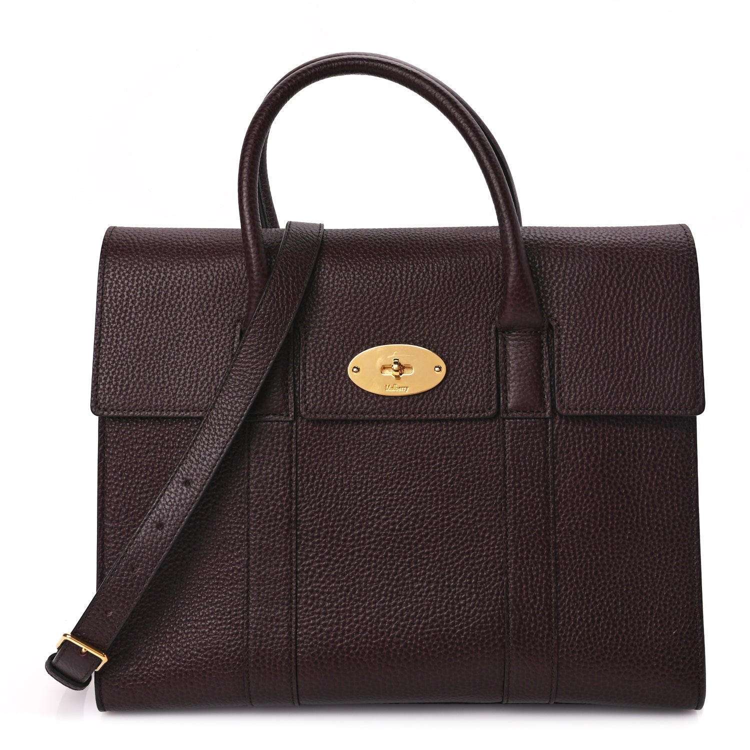 Mulberry Classic Grain New Bayswater Oxblood 1 of 8