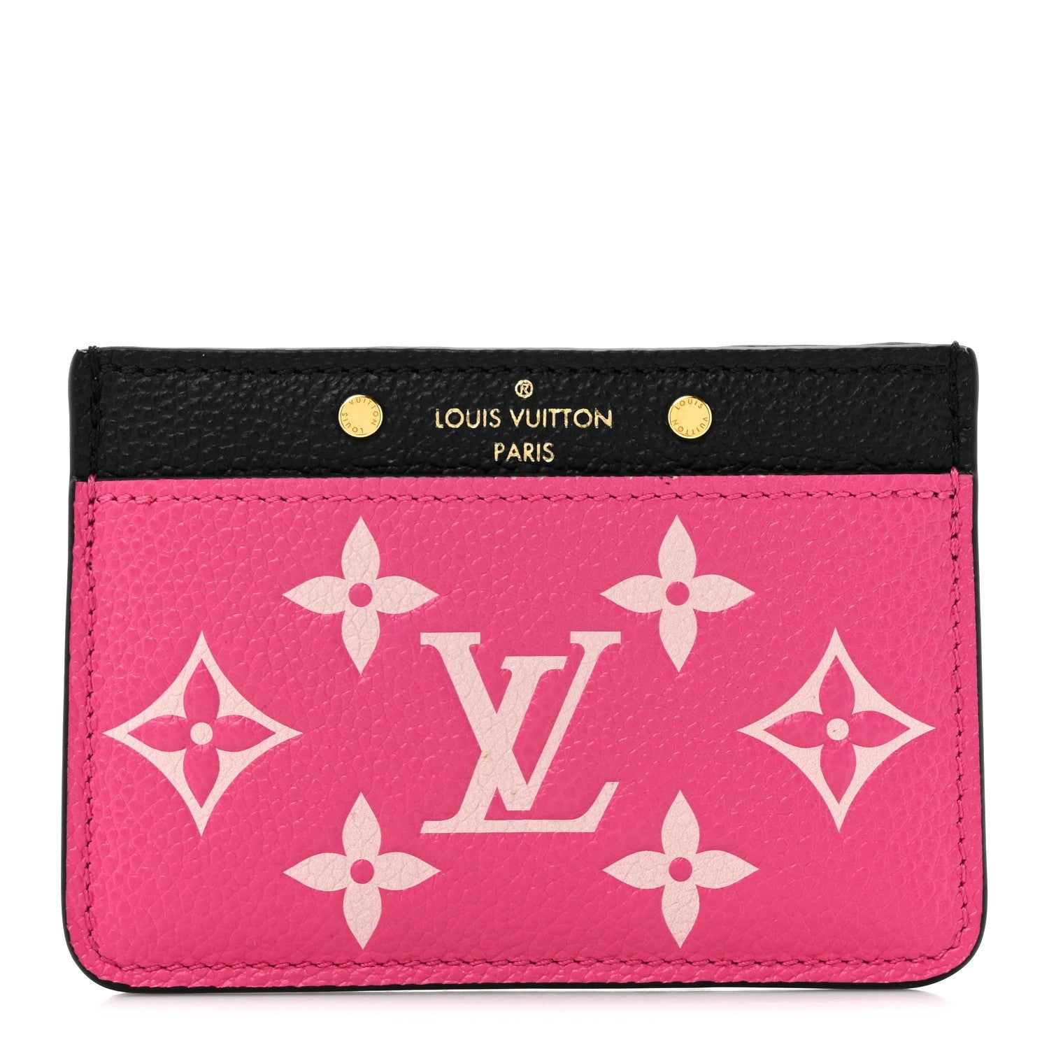Louis Vuitton Empreinte Spring In The City Card Holder Black White Pink 1 of 7
