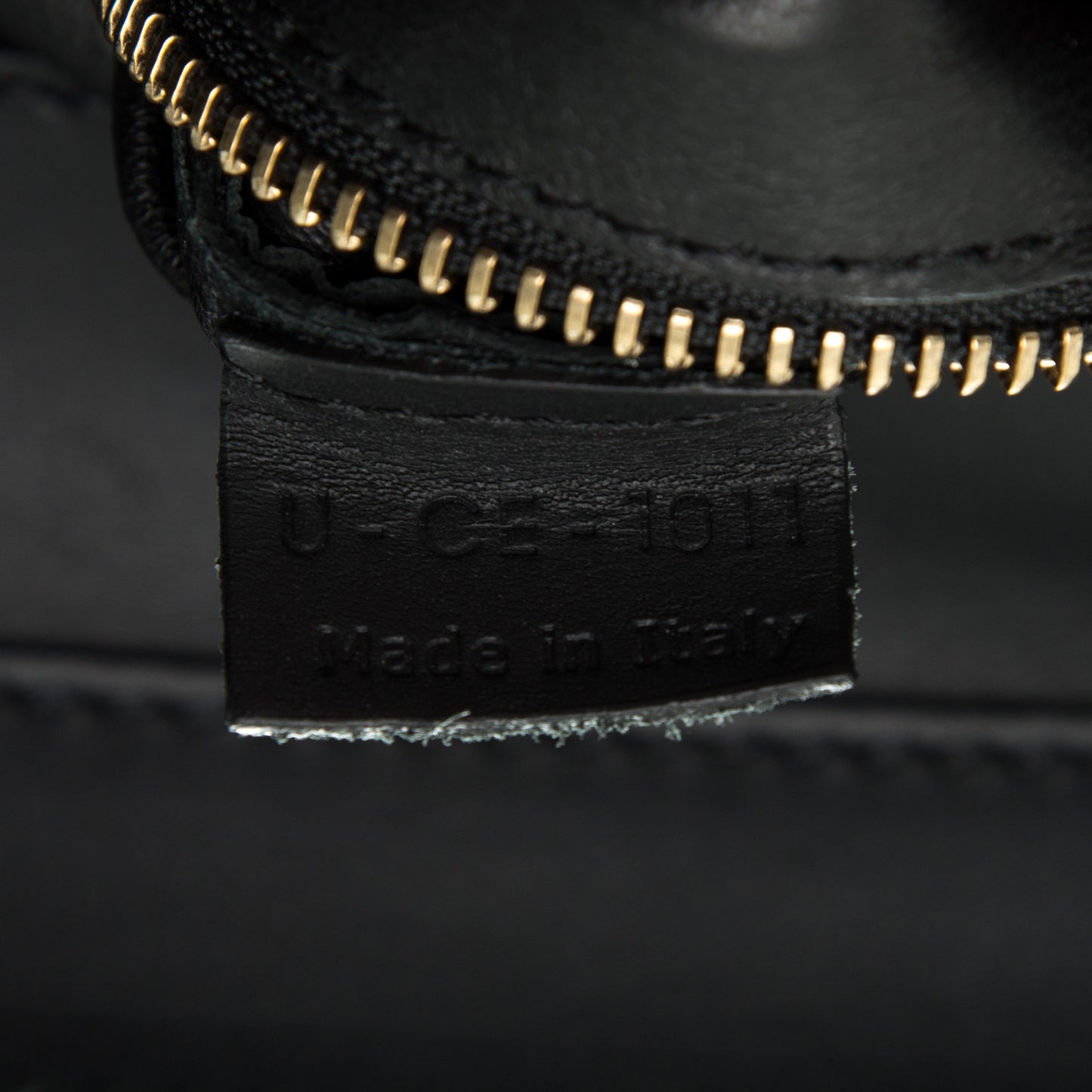 Canvas Smooth Calfskin Leopard Print Mini Luggage Black