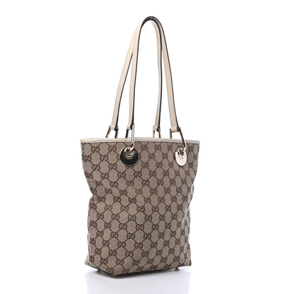 Gucci Monogram Small Eclipse Tote Off White 2 of 7