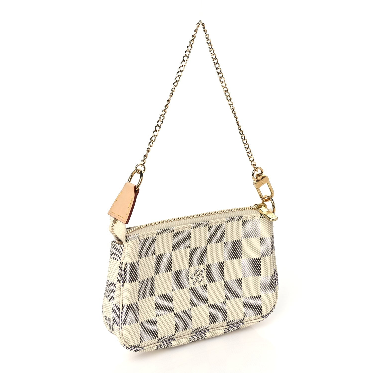 Louis Vuitton Damier Azur Mini Pochette Accessories 3 of 8