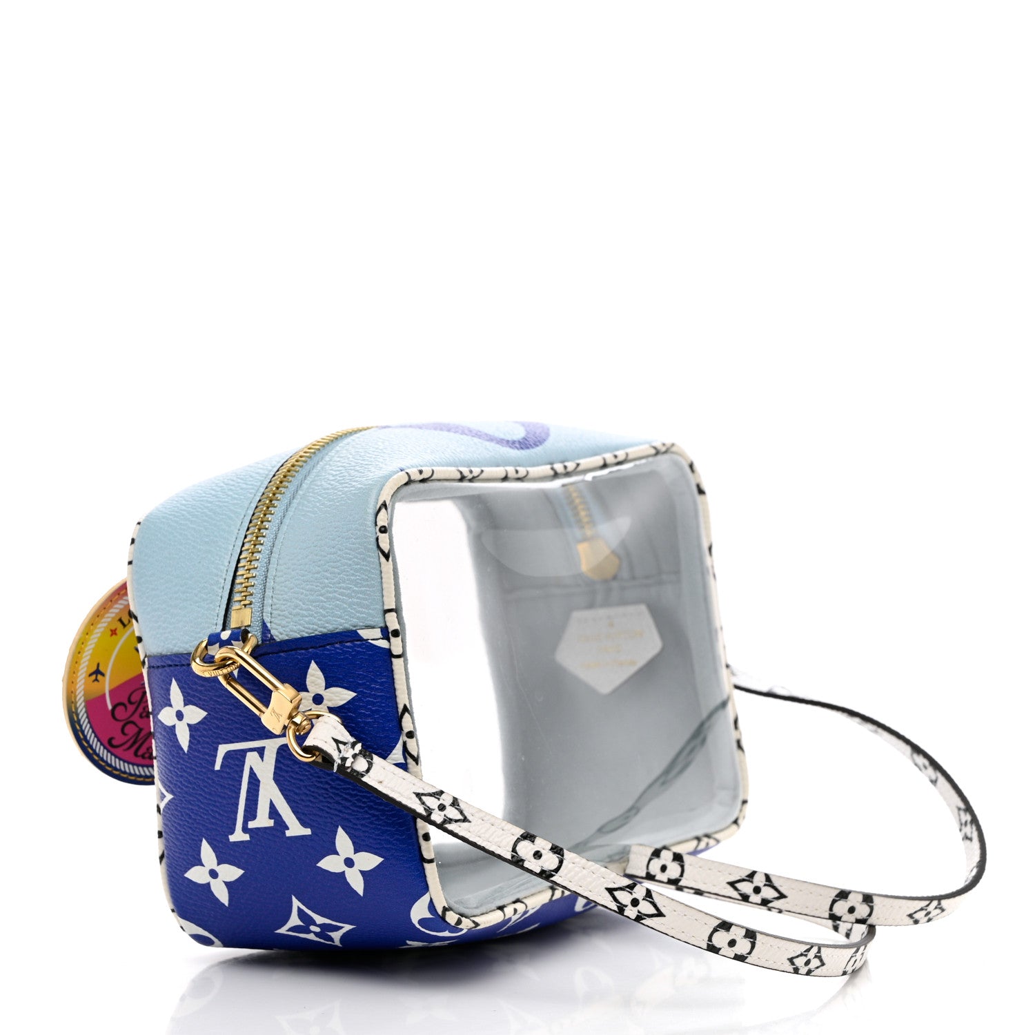 Louis Vuitton Monogram Giant Hawaii Beach Pouch Blue 3 of 10