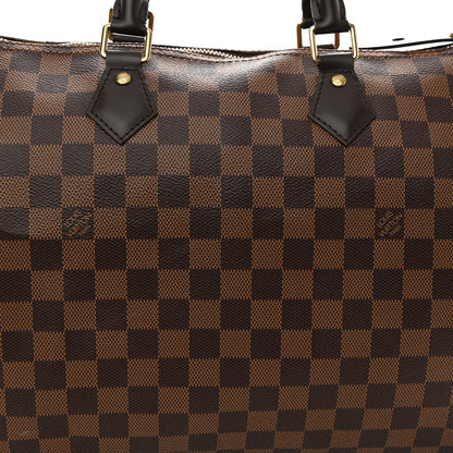 Louis Vuitton Damier Ebene Speedy 35 8 of 10