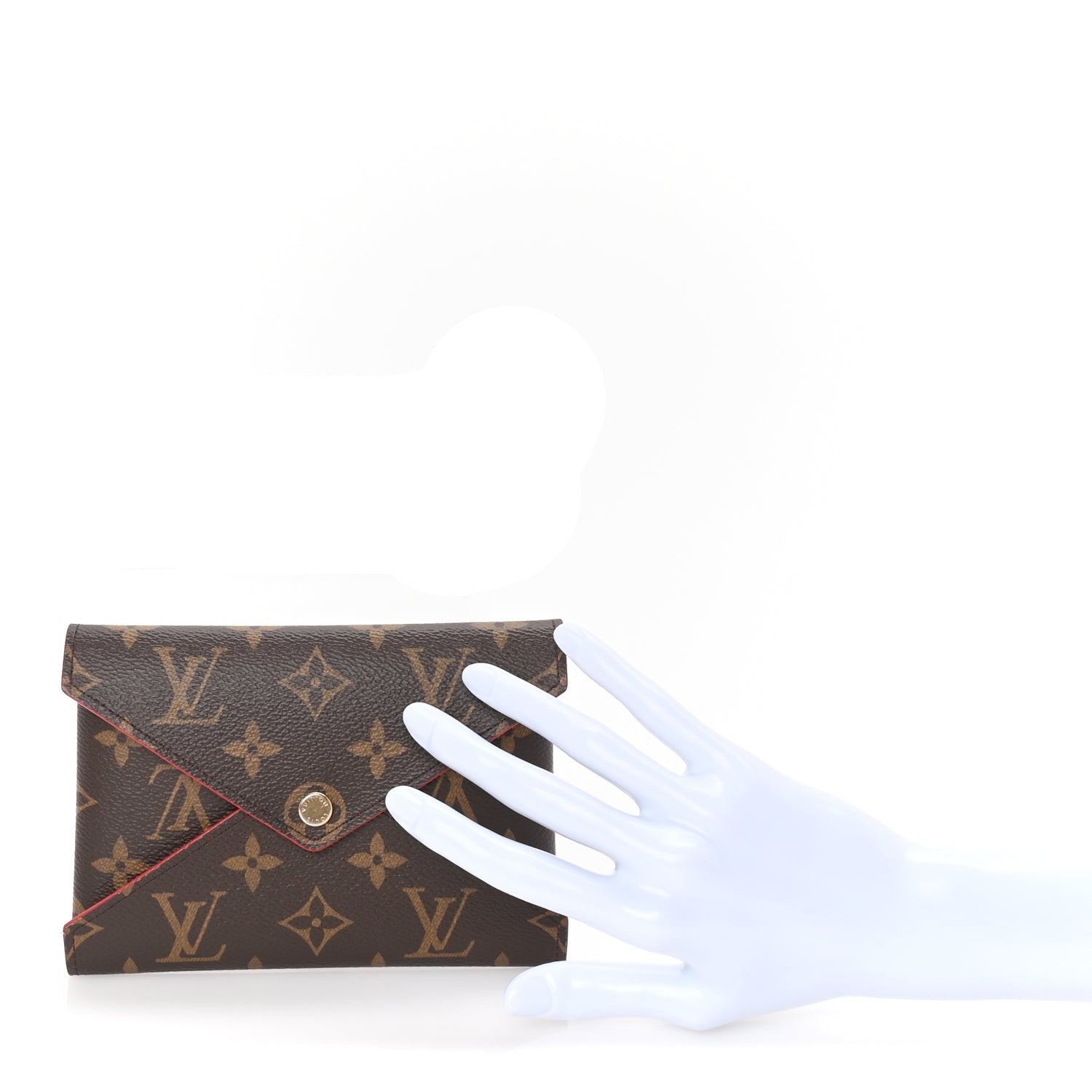 Louis Vuitton Monogram Medium Kirigami Pochette Insert  Coquelicot 2 of 7