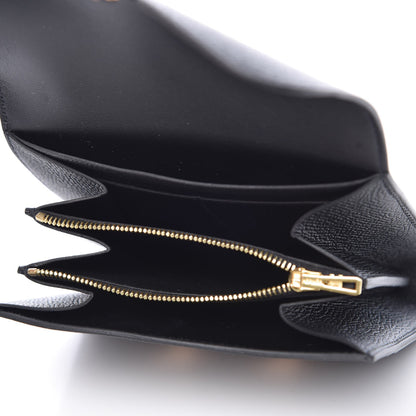 Hermes Epsom Constance Short Wallet Black 5 of 8