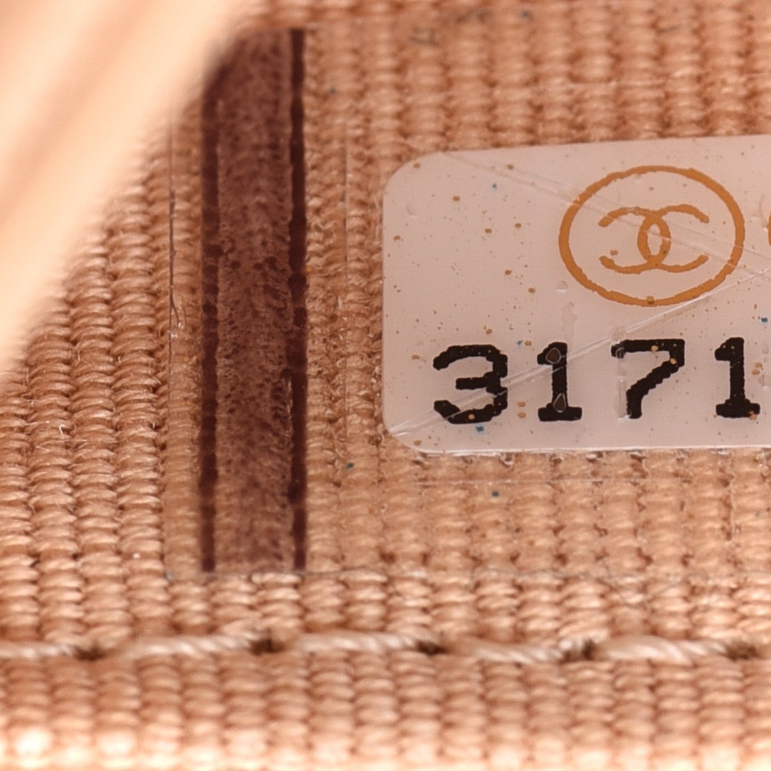 Chanel Caviar Quilted Flap Card Holder Wallet Beige 8 of 13