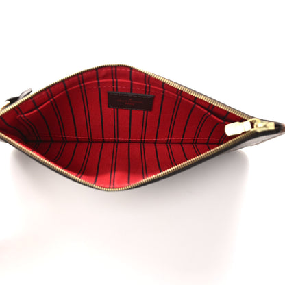 Louis Vuitton Damier Ebene Neverfull MM GM Pochette 5 of 6