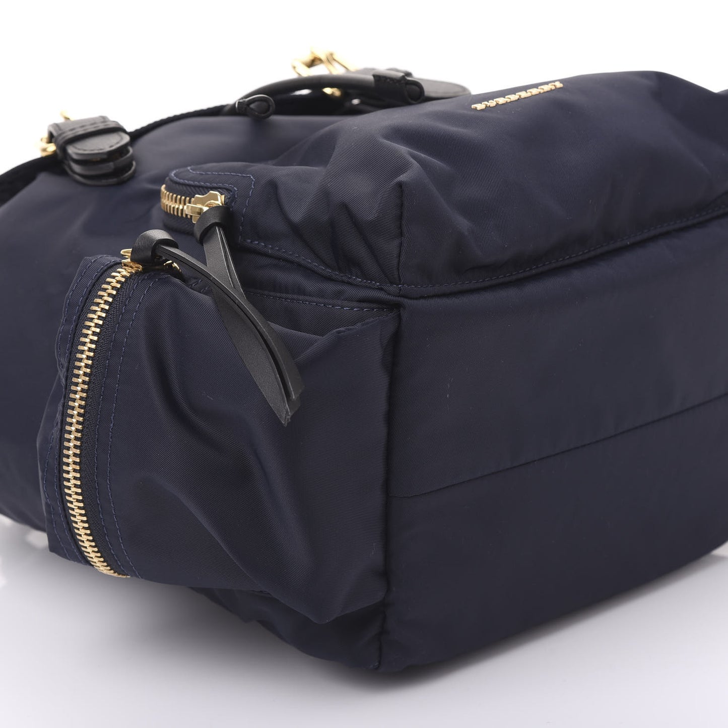 Nylon Medium Rucksack Backpack Ink Blue