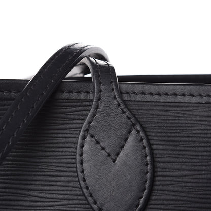 Louis Vuitton Epi Neverfull MM Black 11 of 12