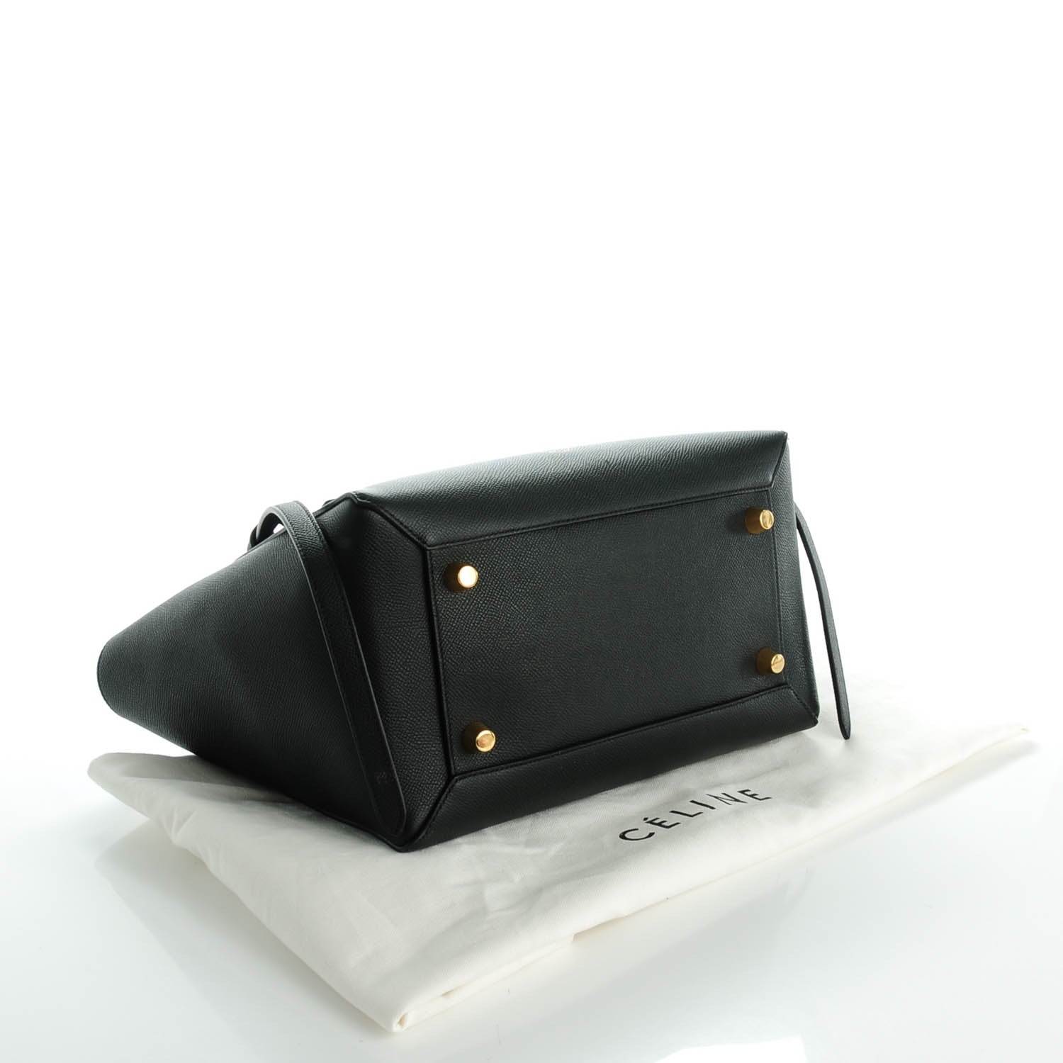 Celine Baby Grained Calfskin Mini Belt Bag Black 4 of 7