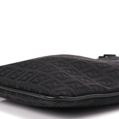 Fendi Zucchino Crossbody Black 8 of 8
