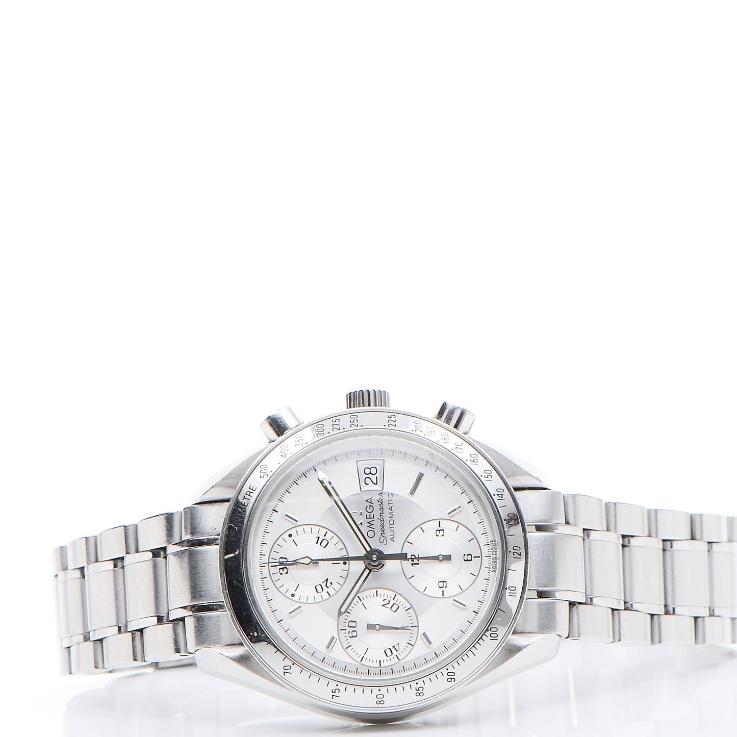 Stainless Steel 38mm Speedmaster Automatic Watch 3211.30.00