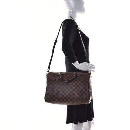 Louis Vuitton Damier Ebene Speedy Bandouliere 35 2 of 11
