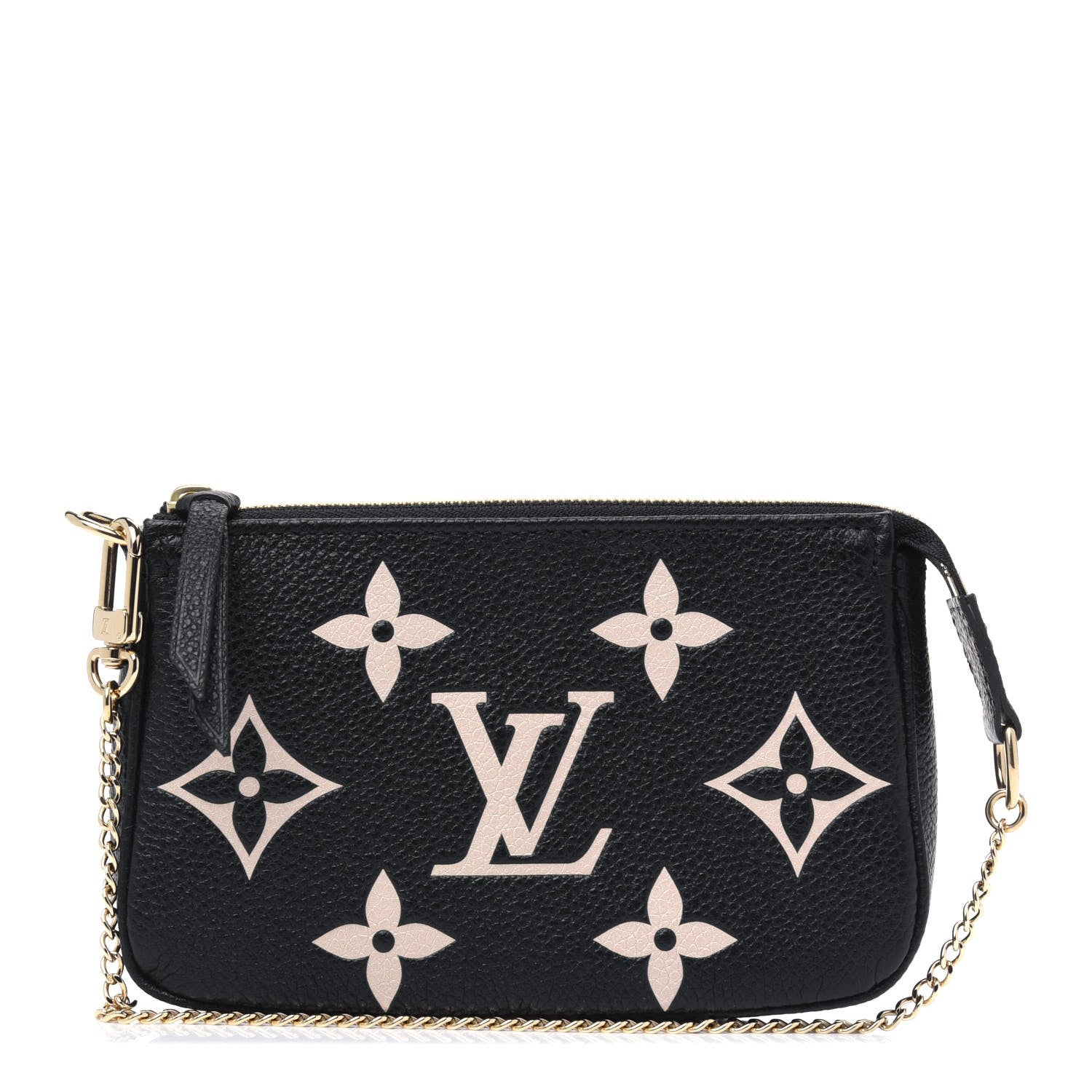 Louis Vuitton Empreinte Monogram Giant Mini Pochette Accessories Black 1 of 4