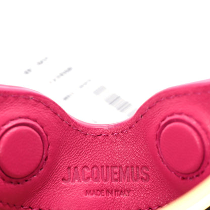 Jacquemus Calfskin Le Petit Calino Ring Top Handle Bag Dark Pink 5 of 8