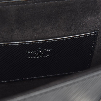 Louis Vuitton Epi Monogram Twist Shoulder Bag MM Black 15 of 19