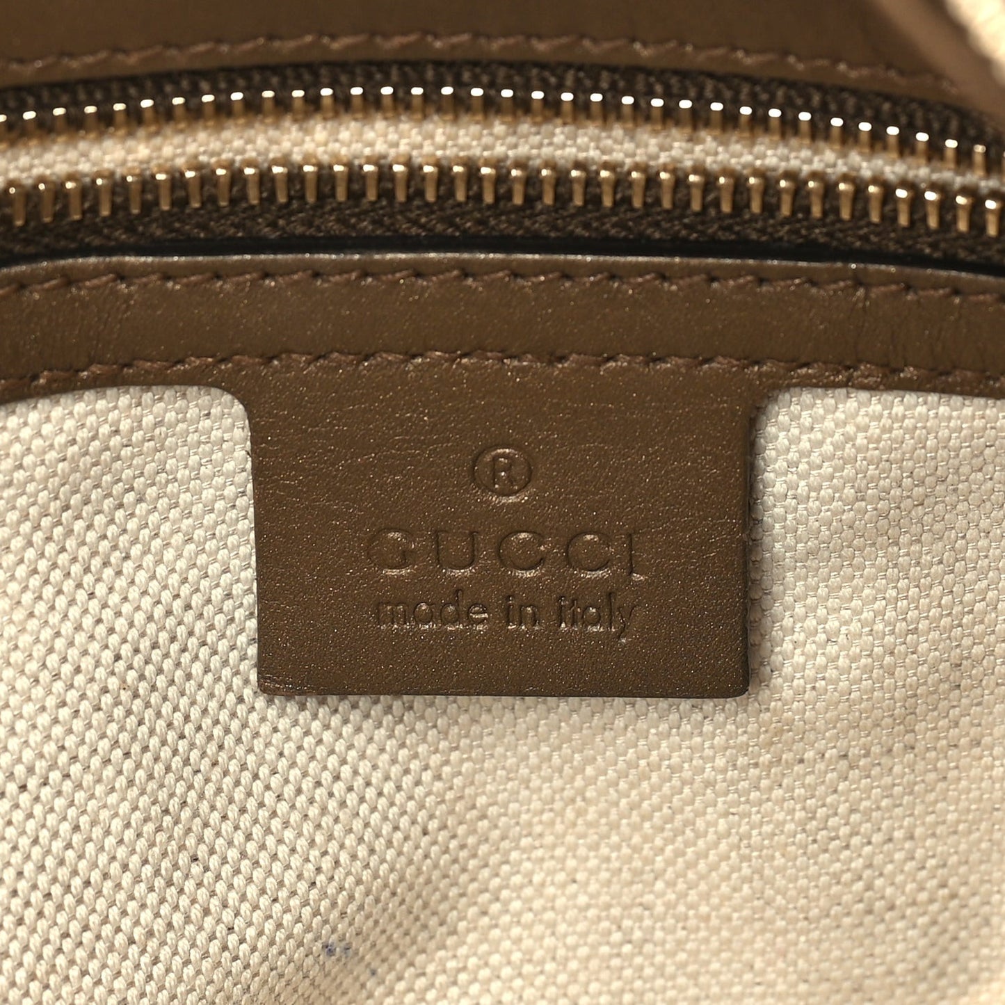 Monogram Lurex Small Heart Bit Charm Hobo Bronze