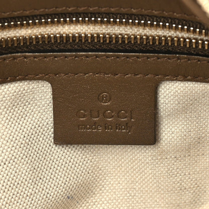 Gucci Monogram Lurex Small Heart Bit Charm Hobo Bronze 5 of 8