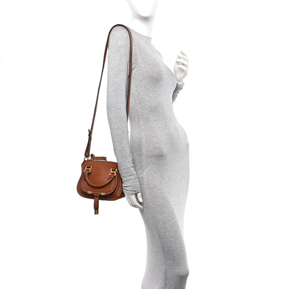 Chloe Calfskin Mini Marcie Satchel Tan 2 of 10