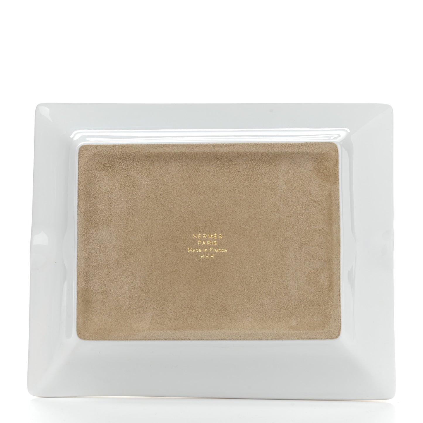 Porcelain Mosaique Au 24 Gold Ashtray