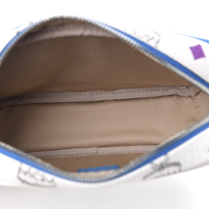 MCM Skyoptic Visetos Spectrum Diamond Camera Bag White 5 of 9