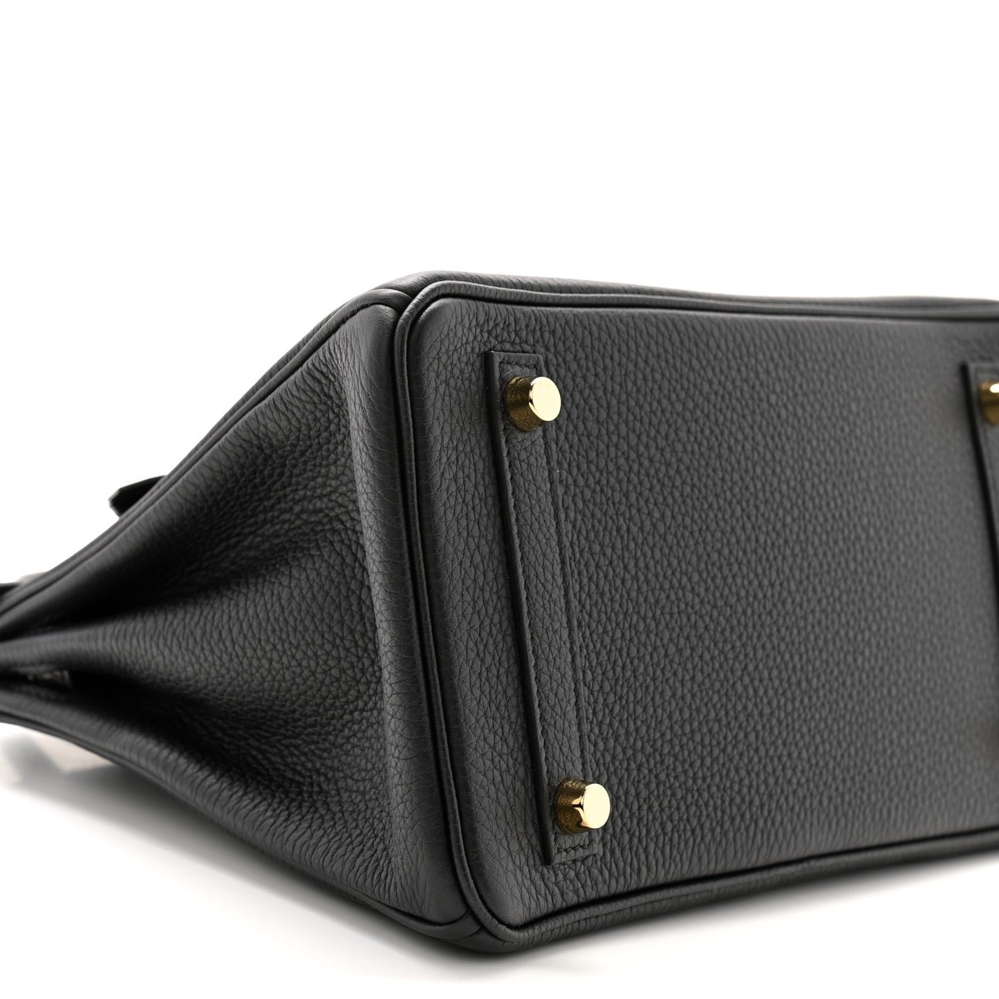 Togo Matte Alligator Birkin Touch 25 Black