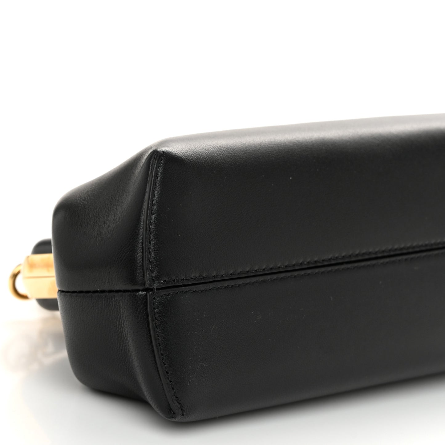 Shiny Nappa Small Fendi First Black