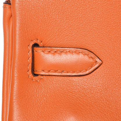 Hermes Swift Birkin 25 Orange 25 of 31
