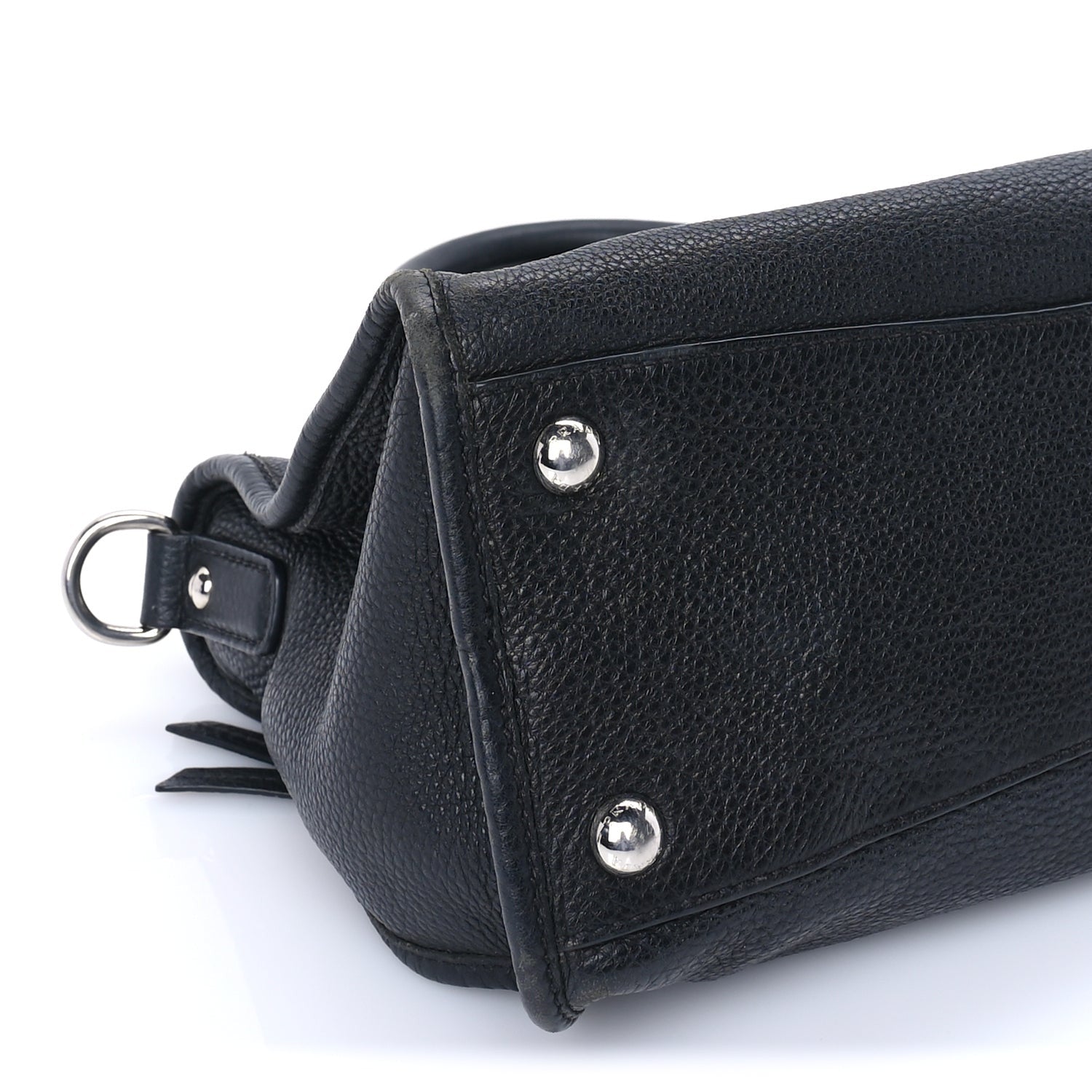 Prada Vitello Phenix Shopping Satchel Black 7 of 7