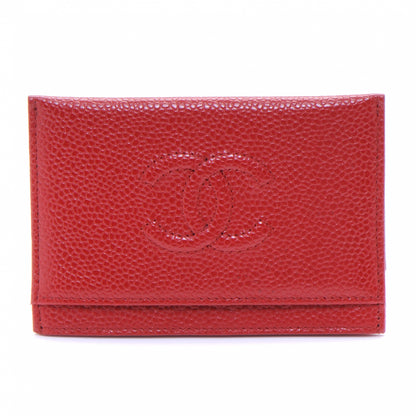 Chanel Caviar Card Holder Red 1 of 7
