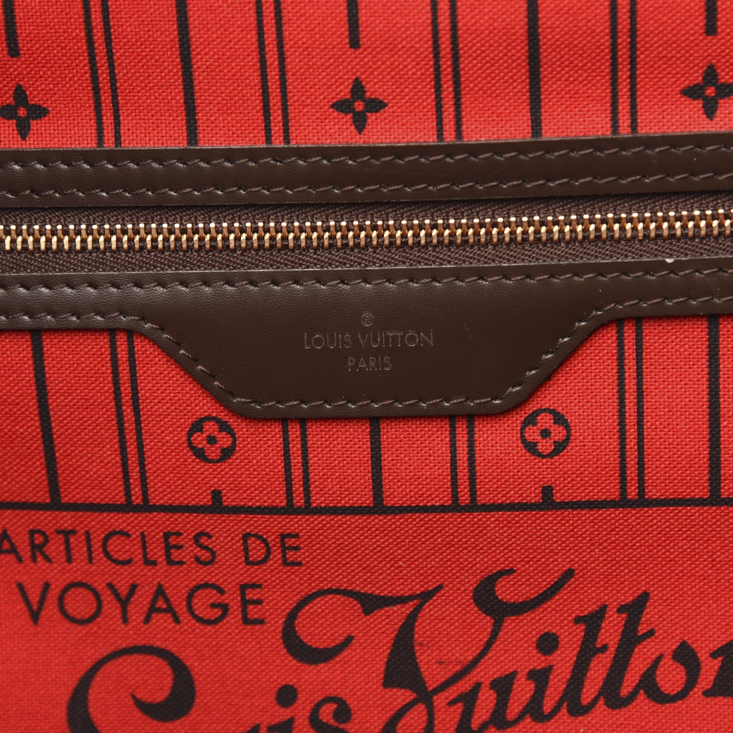 Louis Vuitton Damier Ebene Neverfull GM 6 of 12